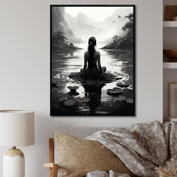 Canvas print yoga wall artwork good for yoga studio choice of size and image pose variety